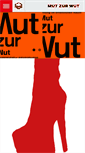 Mobile Screenshot of mutzurwut.com